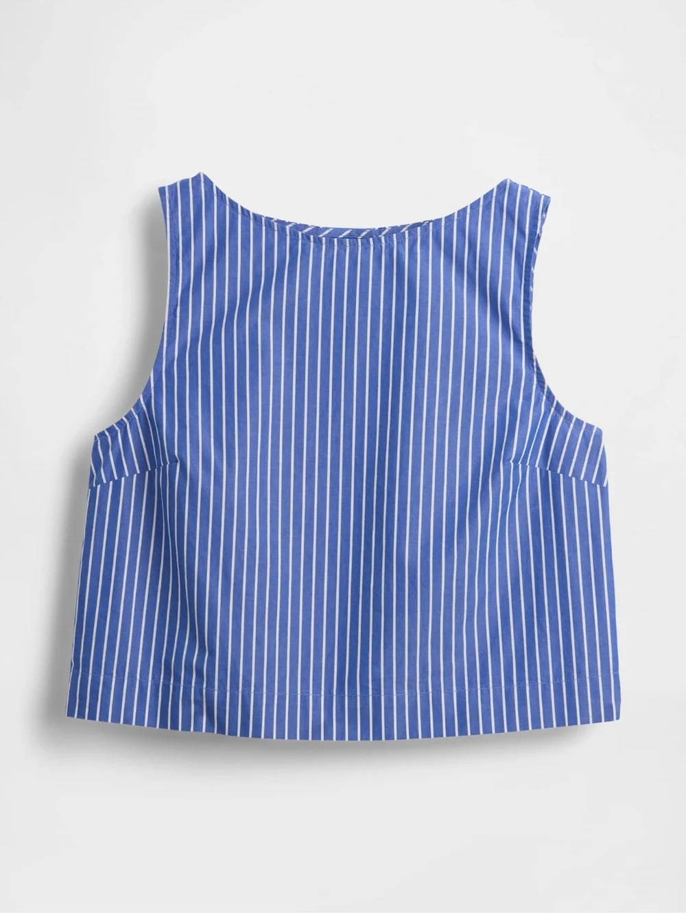NWT GAP Poplin Boatneck Shell Tank Top Small